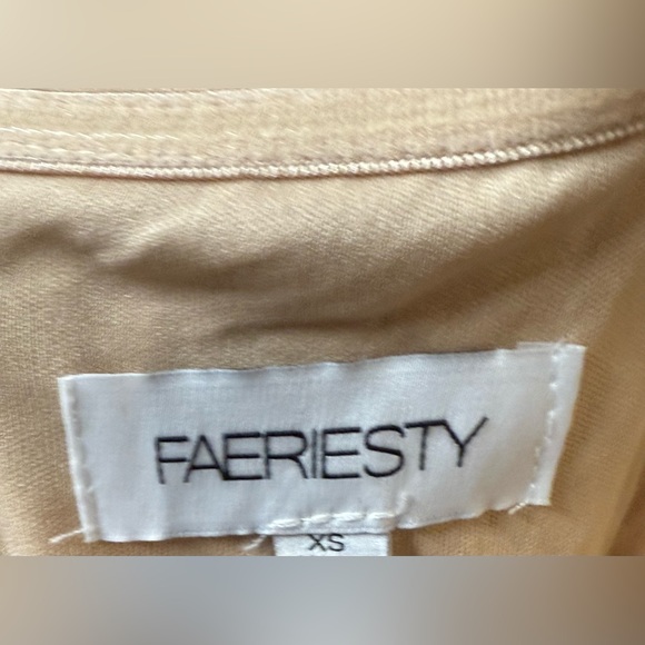 Sequin Gown with Draped Fabric Faeresty - Picture 2 of 3